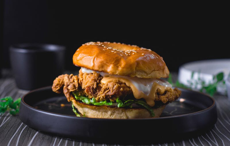 Classic Crispy Chicken Sandwich on brioche bun
